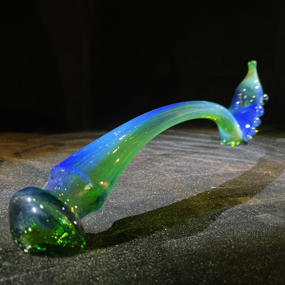 Elfin Leaf Gandalf Custom Glass Pipe Tako Glass   