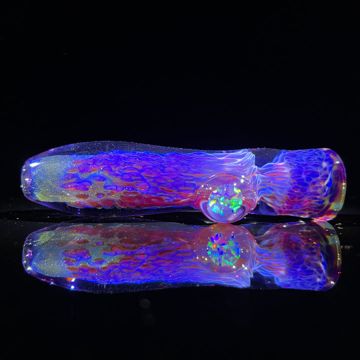 Purple Plasma Opal Chillum Glass Pipe Tako Glass   