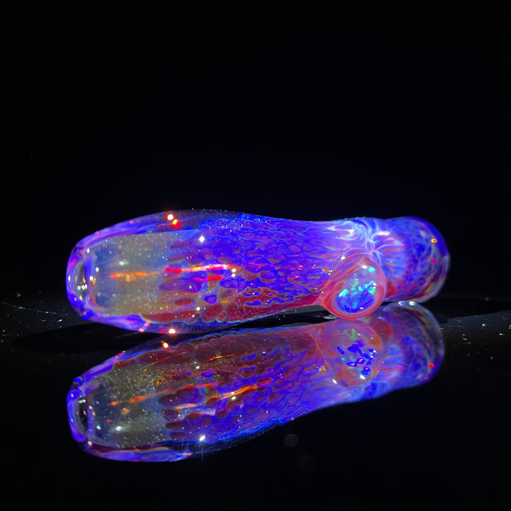 Purple Plasma Opal Chillum Glass Pipe Tako Glass   