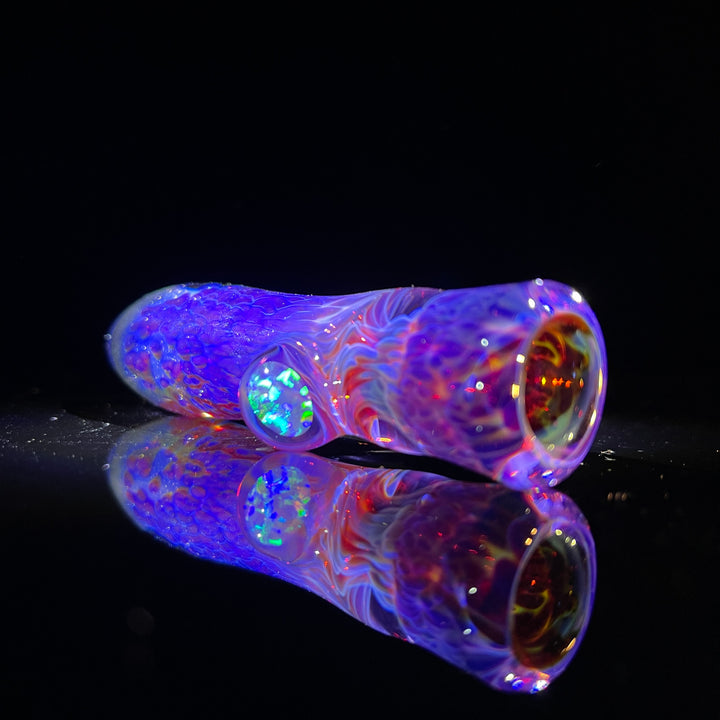 Purple Plasma Opal Chillum Glass Pipe Tako Glass   