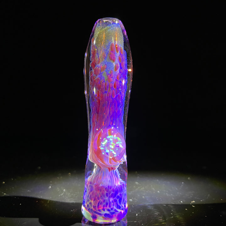 Purple Plasma Opal Chillum Glass Pipe Tako Glass   