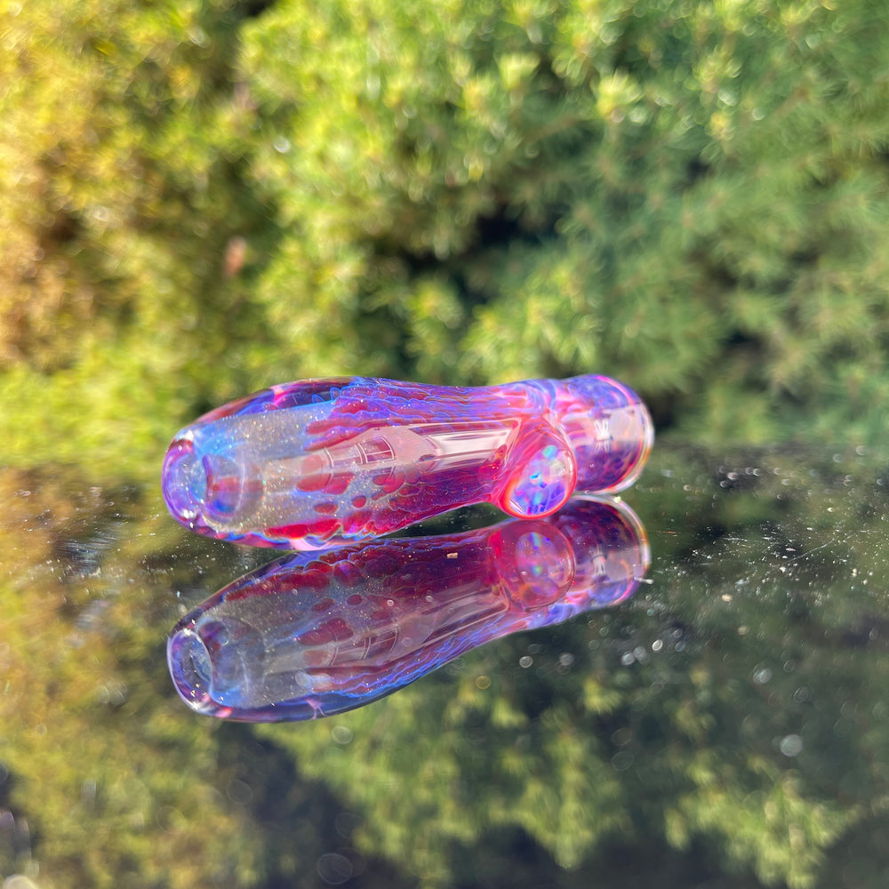 Purple Plasma Opal Chillum Glass Pipe Tako Glass   