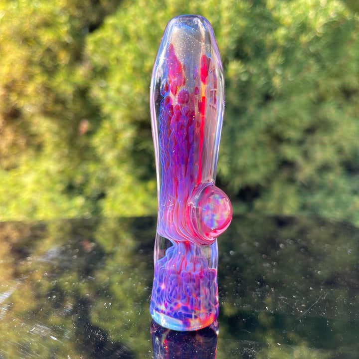 Purple Plasma Opal Chillum Glass Pipe Tako Glass   
