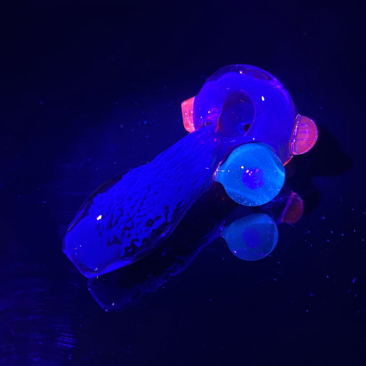 Purple Nebula Opal UV Pipe Glass Pipe Tako Glass   