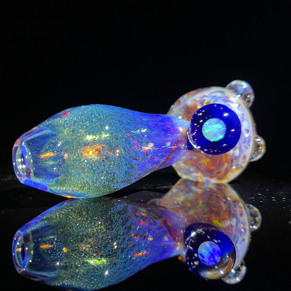 Purple Nebula Opal UV Pipe Glass Pipe Tako Glass   