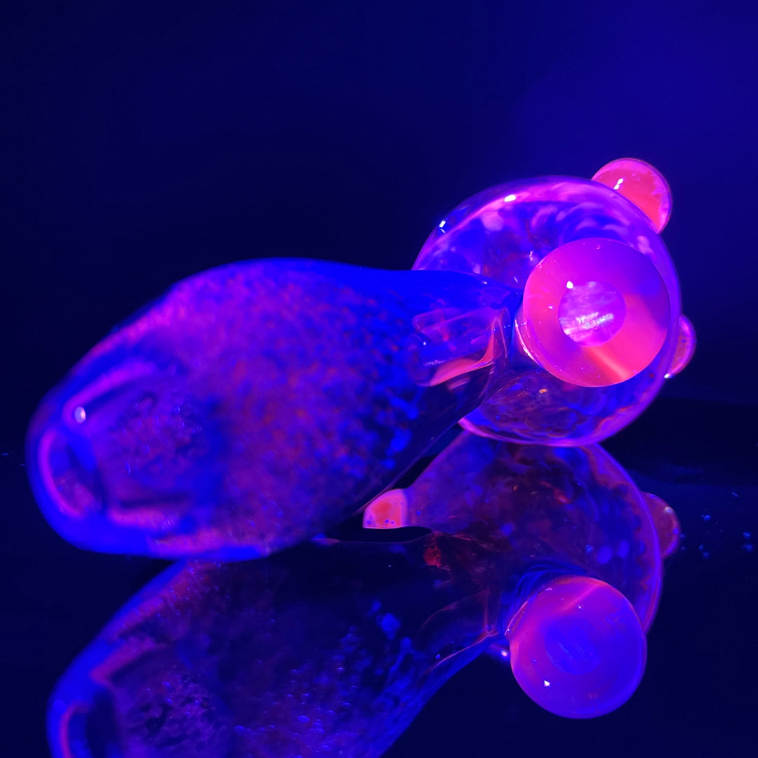 Purple Nebula Opal UV Pipe Glass Pipe Tako Glass   