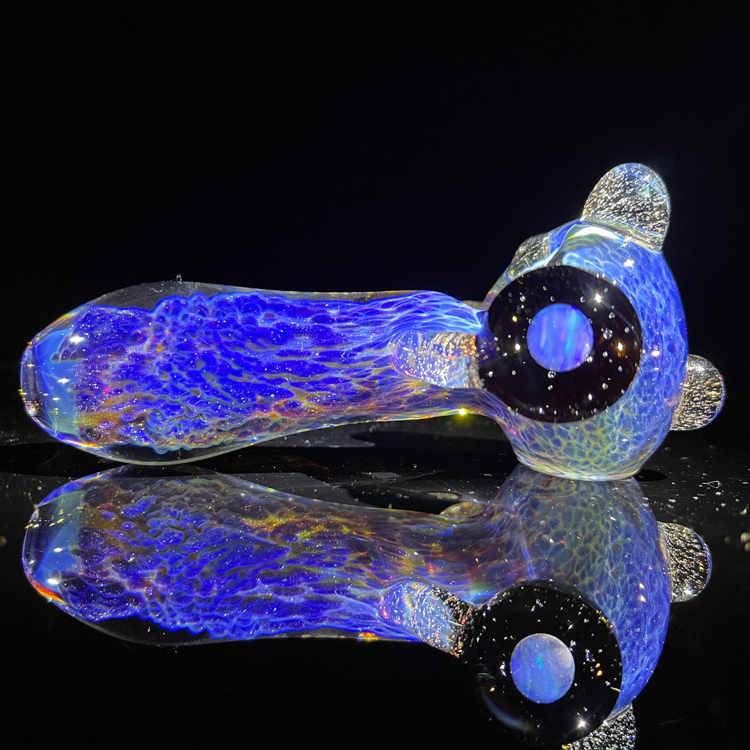 Purple Nebula Opal UV Pipe Glass Pipe Tako Glass   