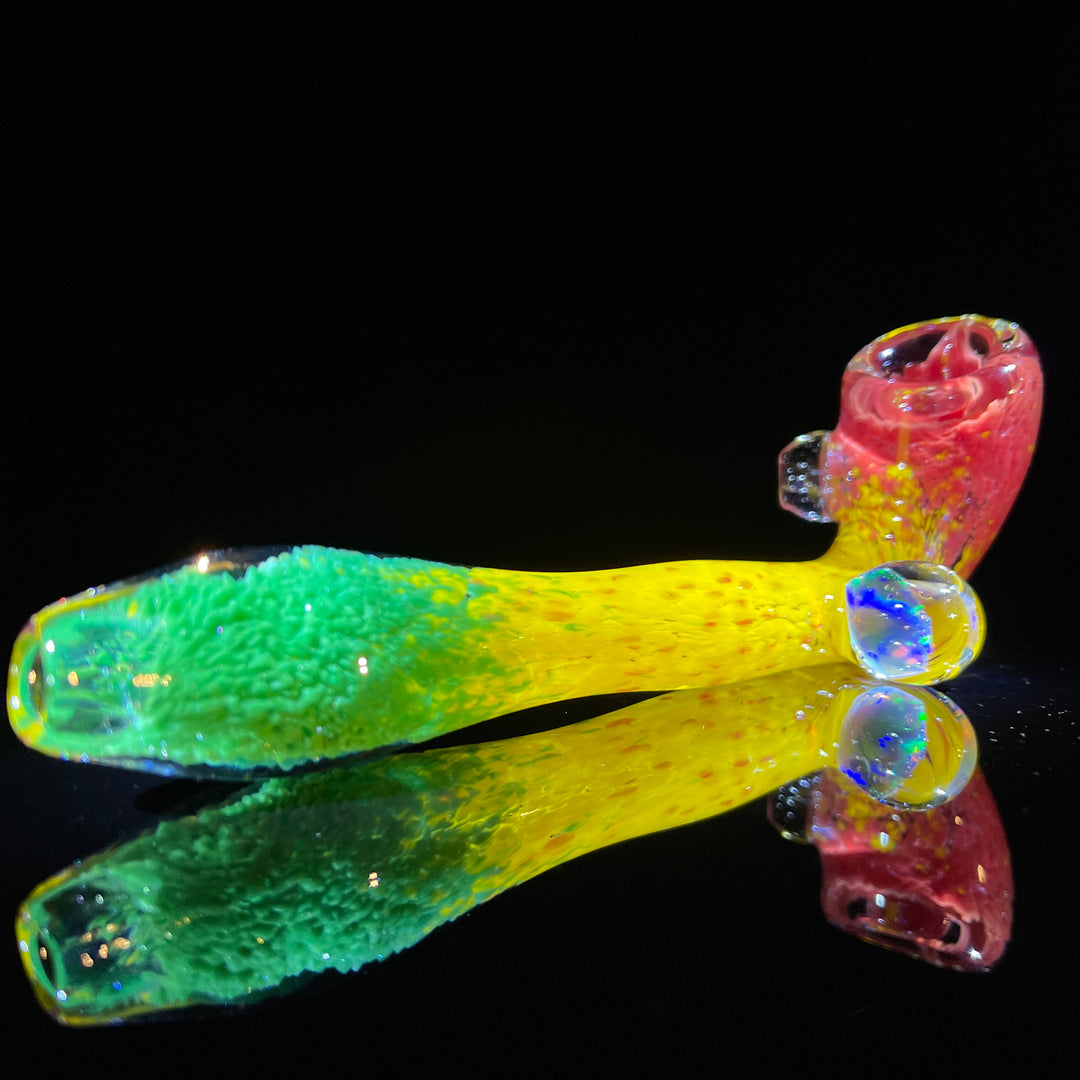 Fritted Glass Wizard - 6 Bubble Trap Fritted Sherlock Bubbler