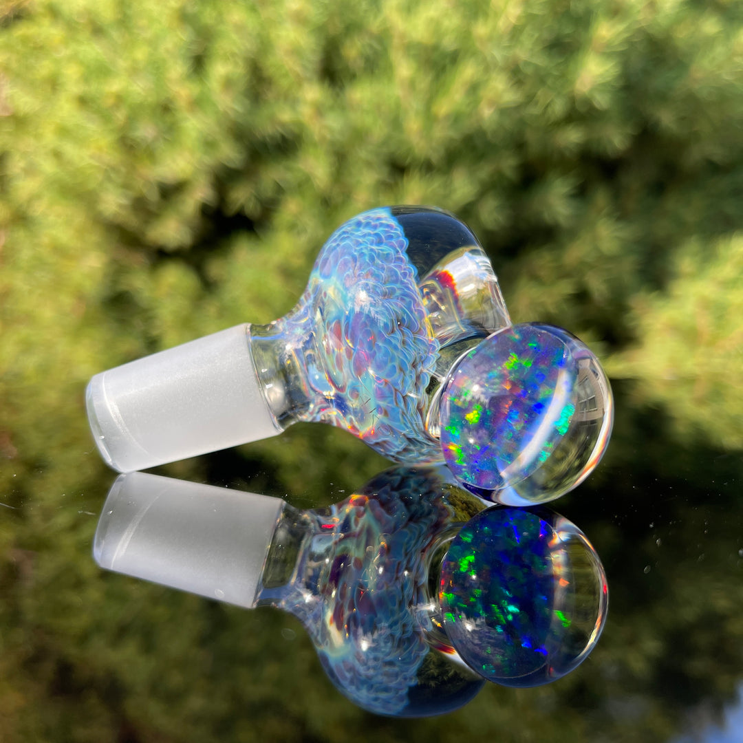 18 mm Deep Six Pull Slide with Mega Opal Accessory Tako Glass   