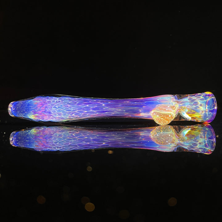 Tiffany's Nebula UV Chillum Glass Pipe Tako Glass   