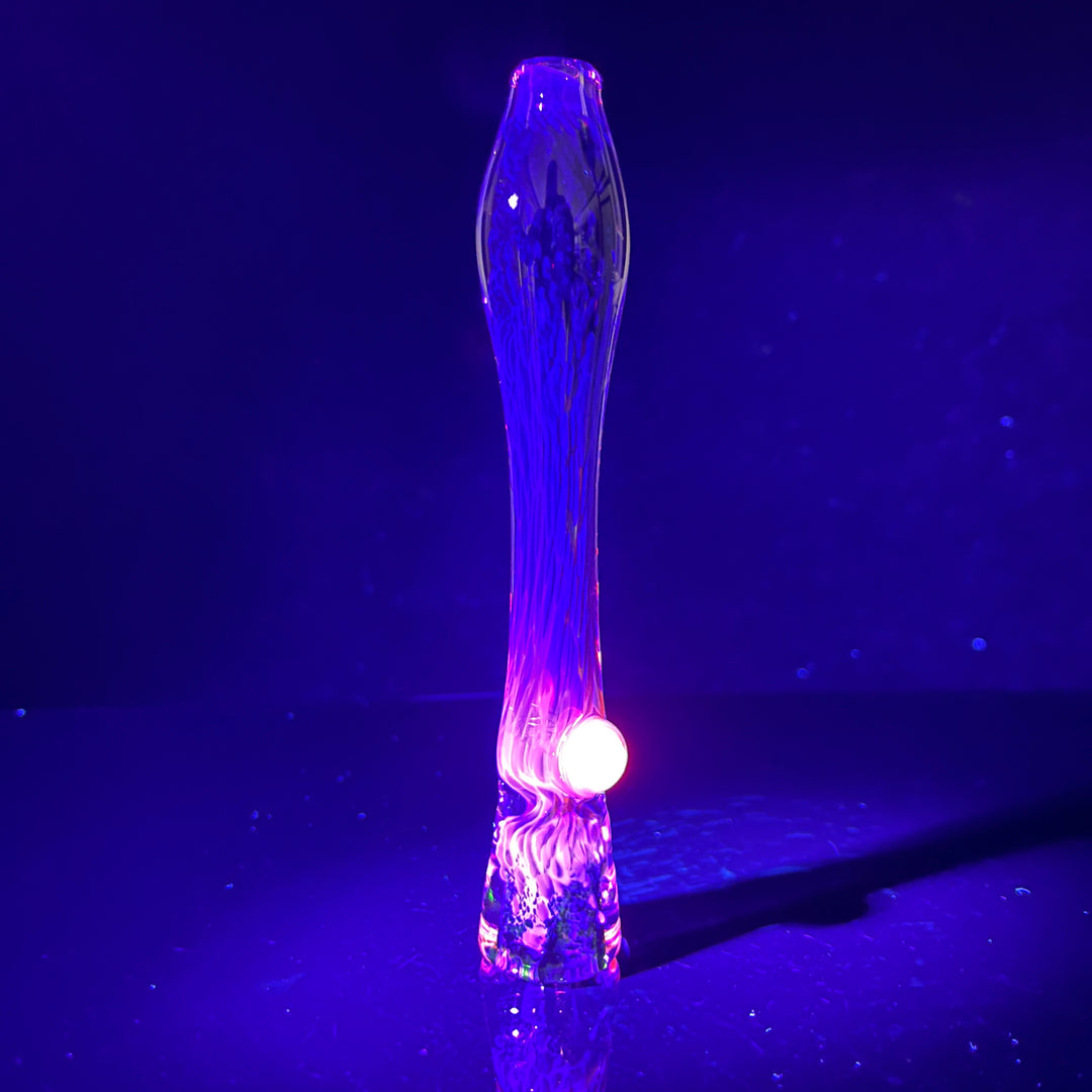 Tiffany's Nebula UV Chillum Glass Pipe Tako Glass   
