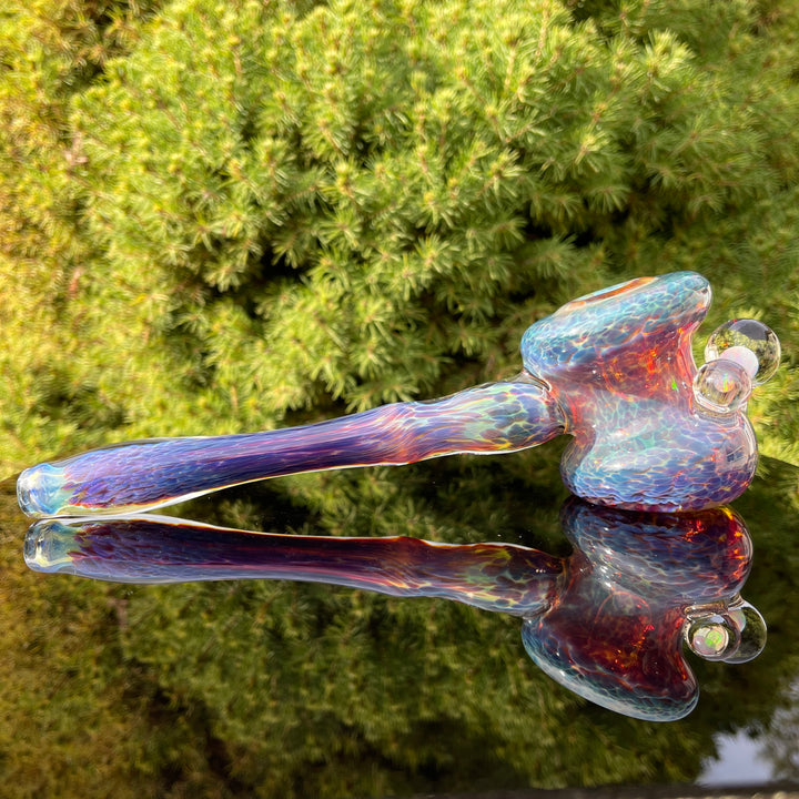 Purple Nebula Hash Hammer Glass Pipe Tako Glass   
