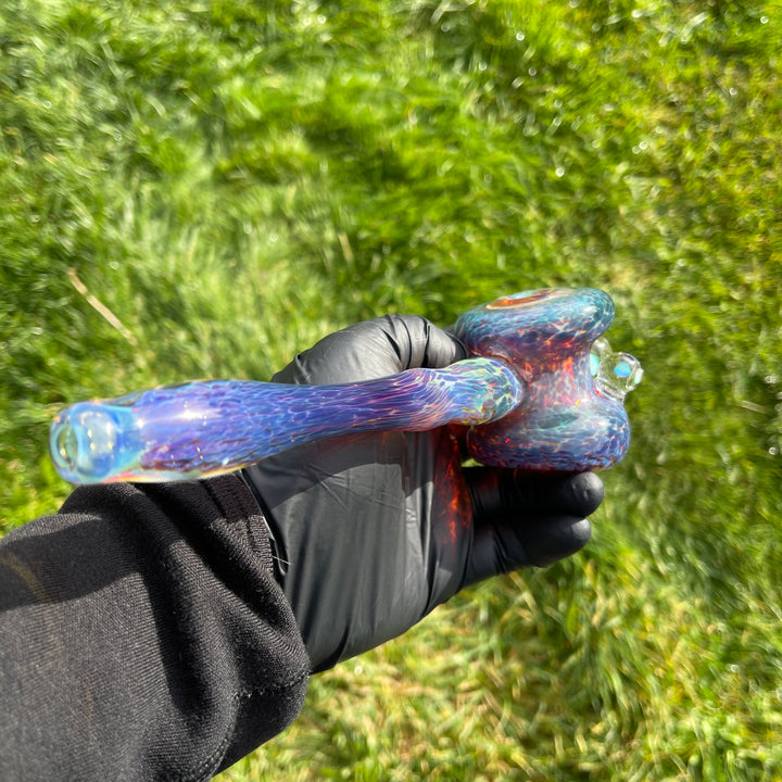 Purple Nebula Hash Hammer Glass Pipe Tako Glass   