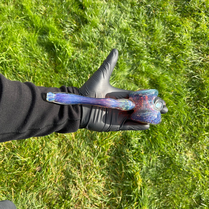 Purple Nebula Hash Hammer Glass Pipe Tako Glass   