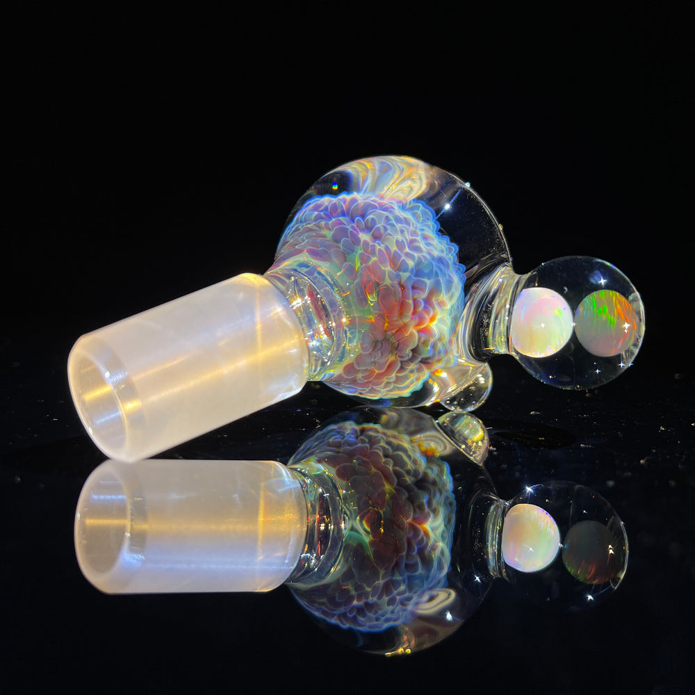 18 mm Deep Six Pull Slide with White Planet Opal Accessory Tako Glass   