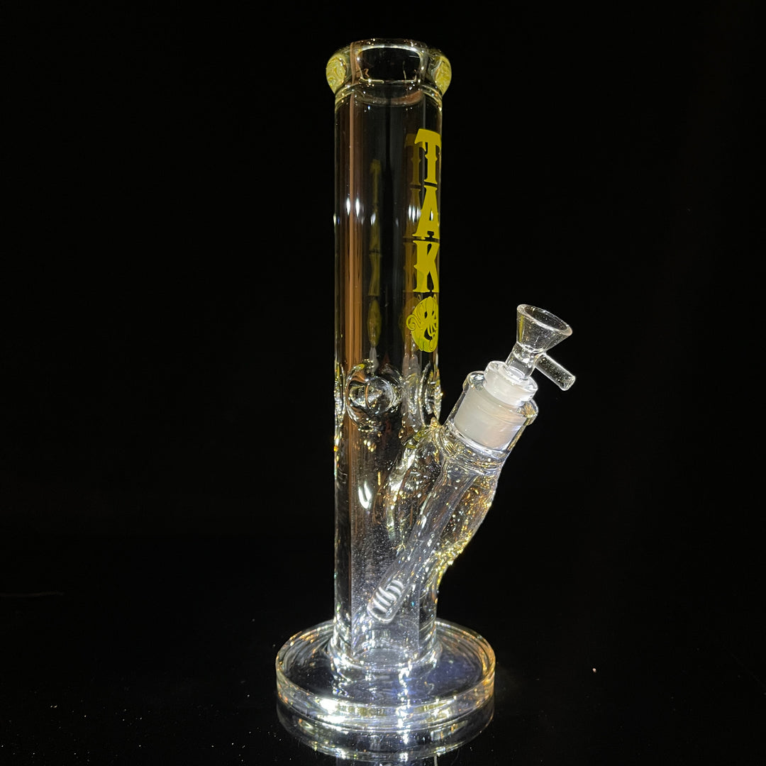 9mm Chunky Straight Bong 12" Glass Pipe TG   