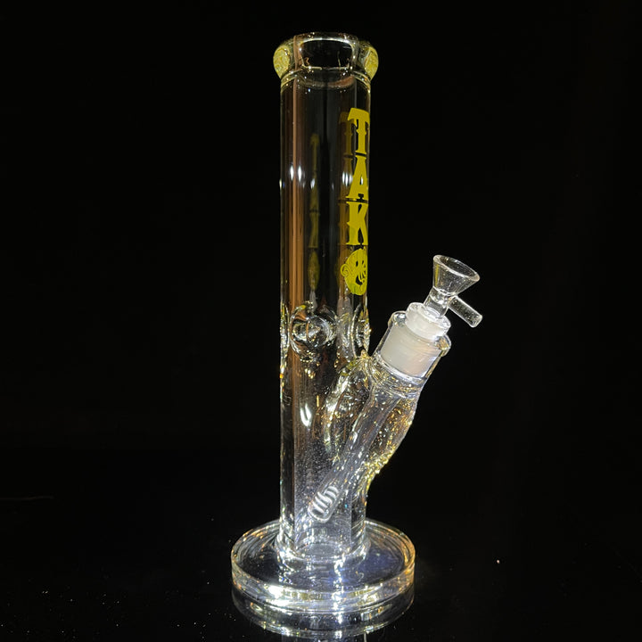 9mm Chunky Straight Bong 12" Glass Pipe TG   