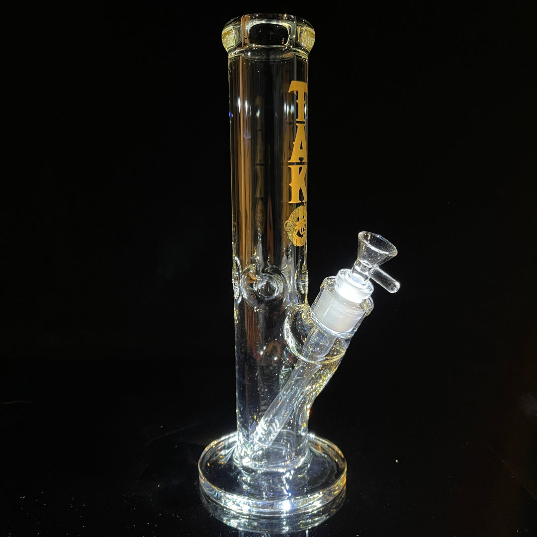 9mm Chunky Straight Bong 12" Glass Pipe TG   
