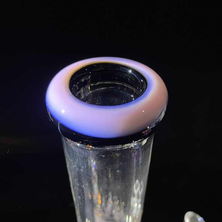 9 mm Thick Boy Straight Bong Glass Pipe TG Pink  