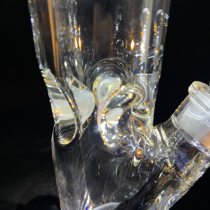 9 mm Thick Boy Straight Bong Glass Pipe TG   