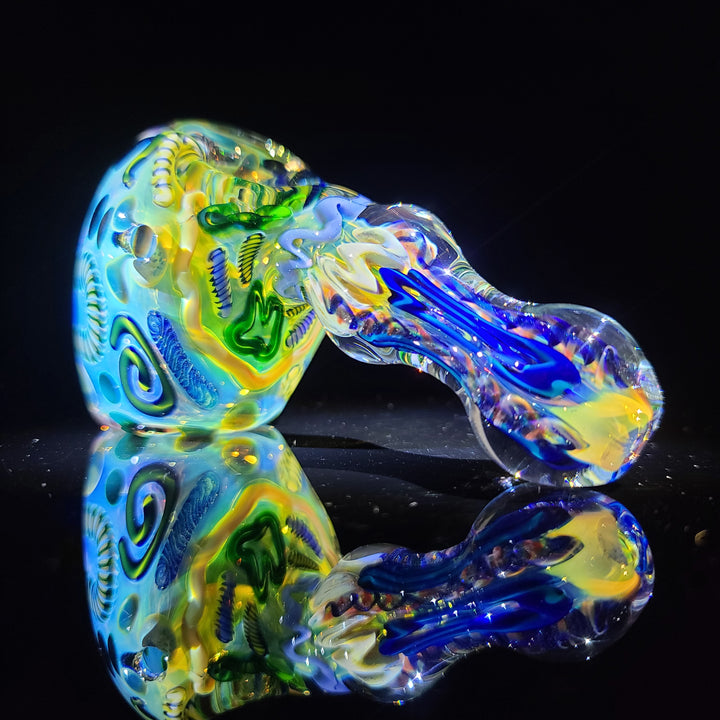 Droopy Inside Out Hammer Glass Pipe Tiny Mike   