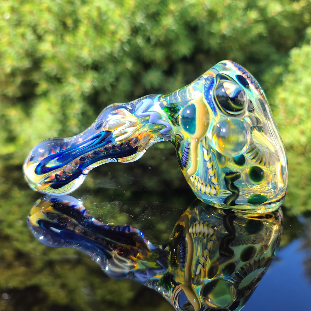 Droopy Inside Out Hammer Glass Pipe Tiny Mike   