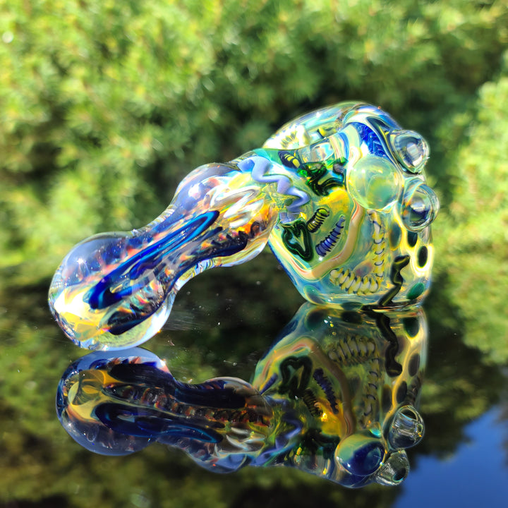 Droopy Inside Out Hammer Glass Pipe Tiny Mike   