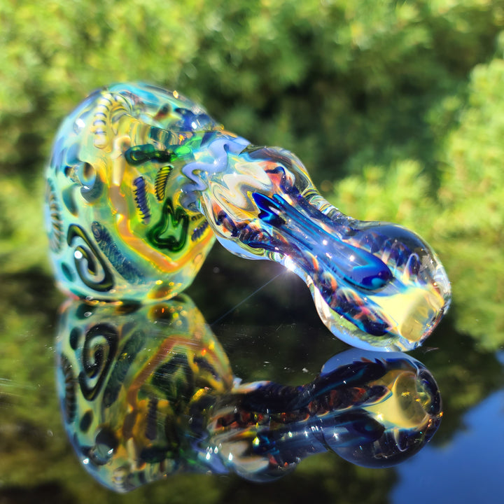 Droopy Inside Out Hammer Glass Pipe Tiny Mike   