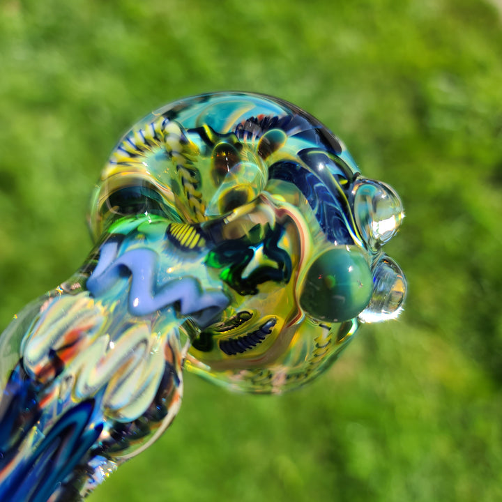 Droopy Inside Out Hammer Glass Pipe Tiny Mike   