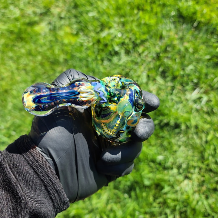 Droopy Inside Out Hammer Glass Pipe Tiny Mike   