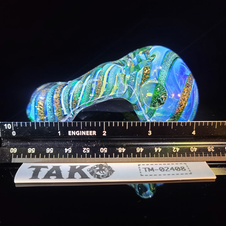 Droopy Dichro Hammer Glass Pipe Tiny Mike   
