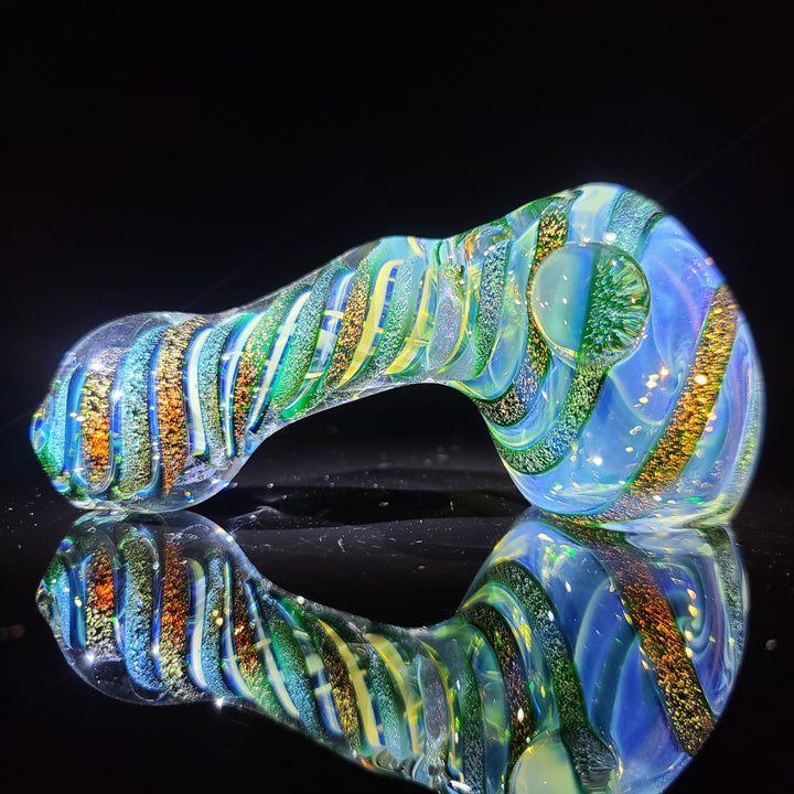 Droopy Dichro Hammer Glass Pipe Tiny Mike   
