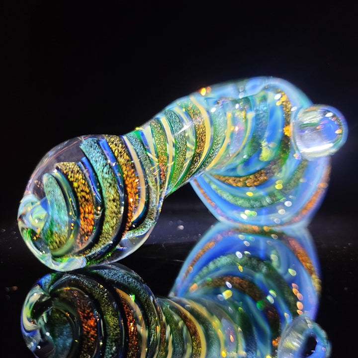 Droopy Dichro Hammer Glass Pipe Tiny Mike   