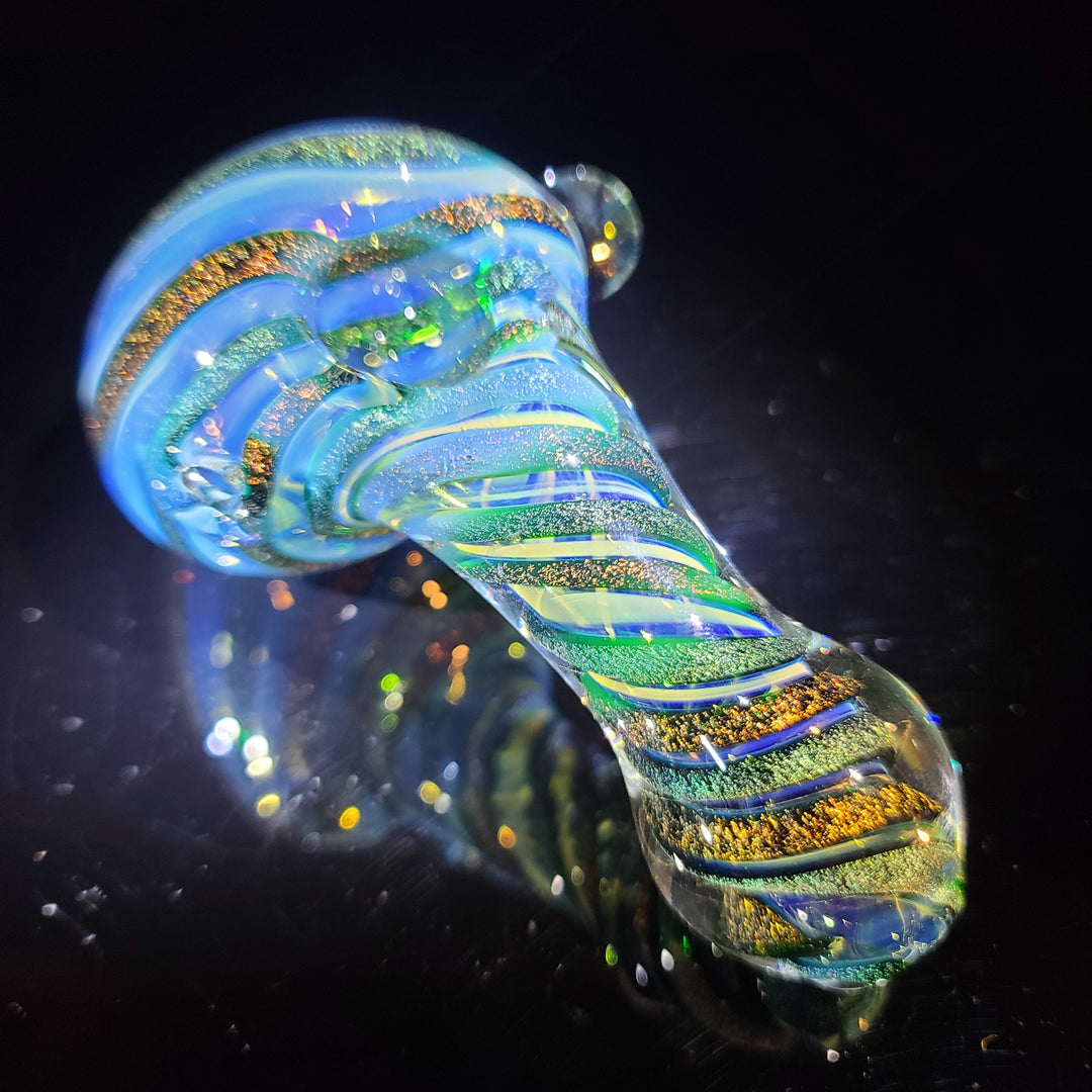 Droopy Dichro Hammer Glass Pipe Tiny Mike   