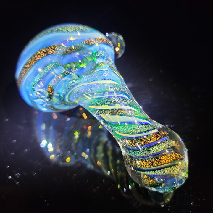 Droopy Dichro Hammer Glass Pipe Tiny Mike   