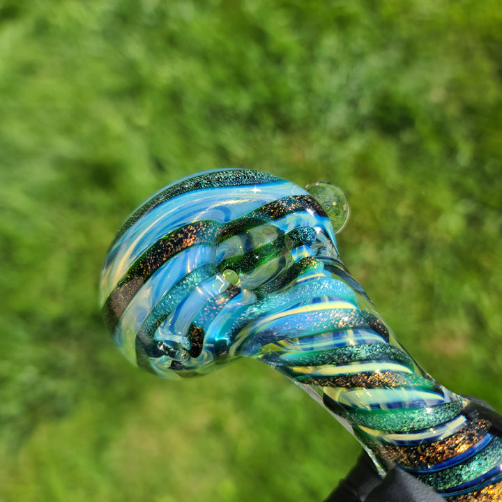 Droopy Dichro Hammer Glass Pipe Tiny Mike   