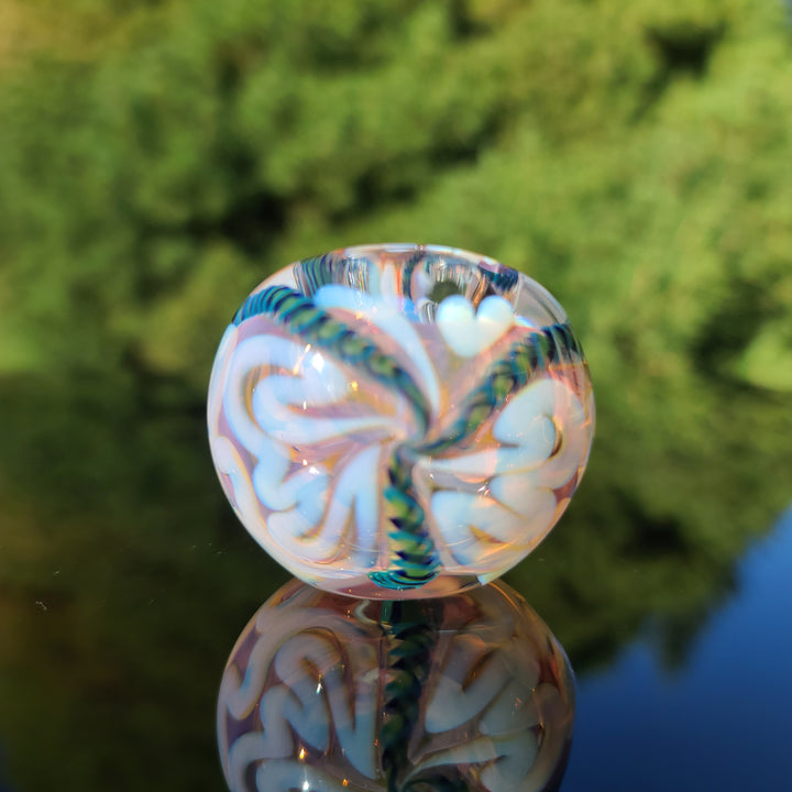 Color Inside Out Spoon Glass Pipe Tiny Mike   