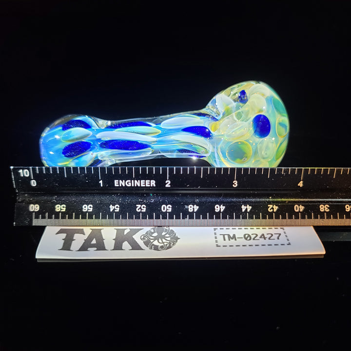 Moon Dot Spoon Glass Pipe Tiny Mike   
