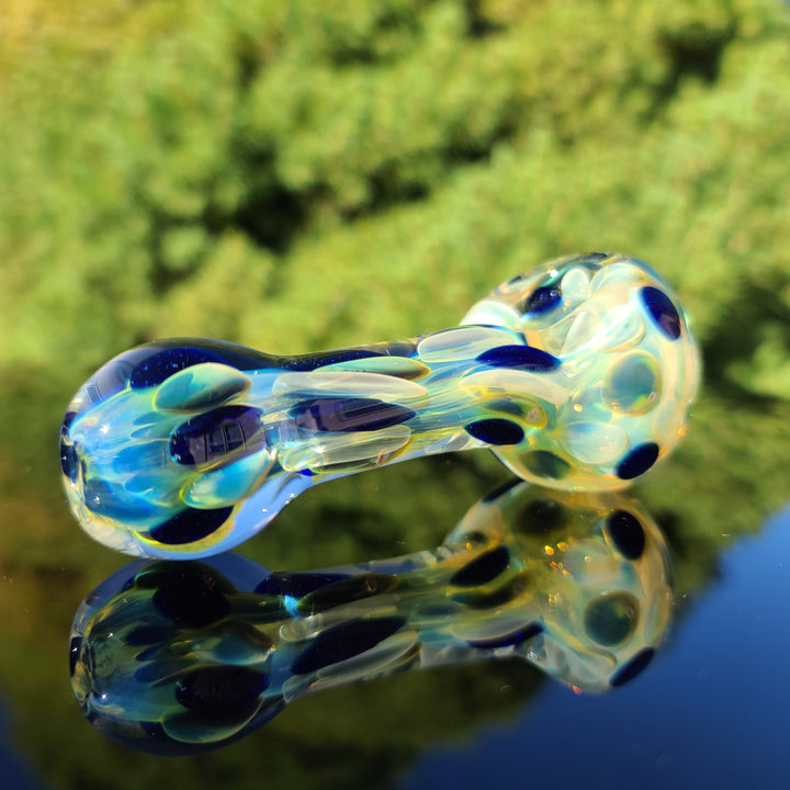Moon Dot Spoon Glass Pipe Tiny Mike   