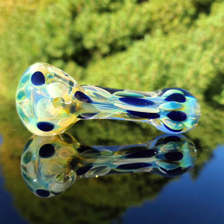 Moon Dot Spoon Glass Pipe Tiny Mike   
