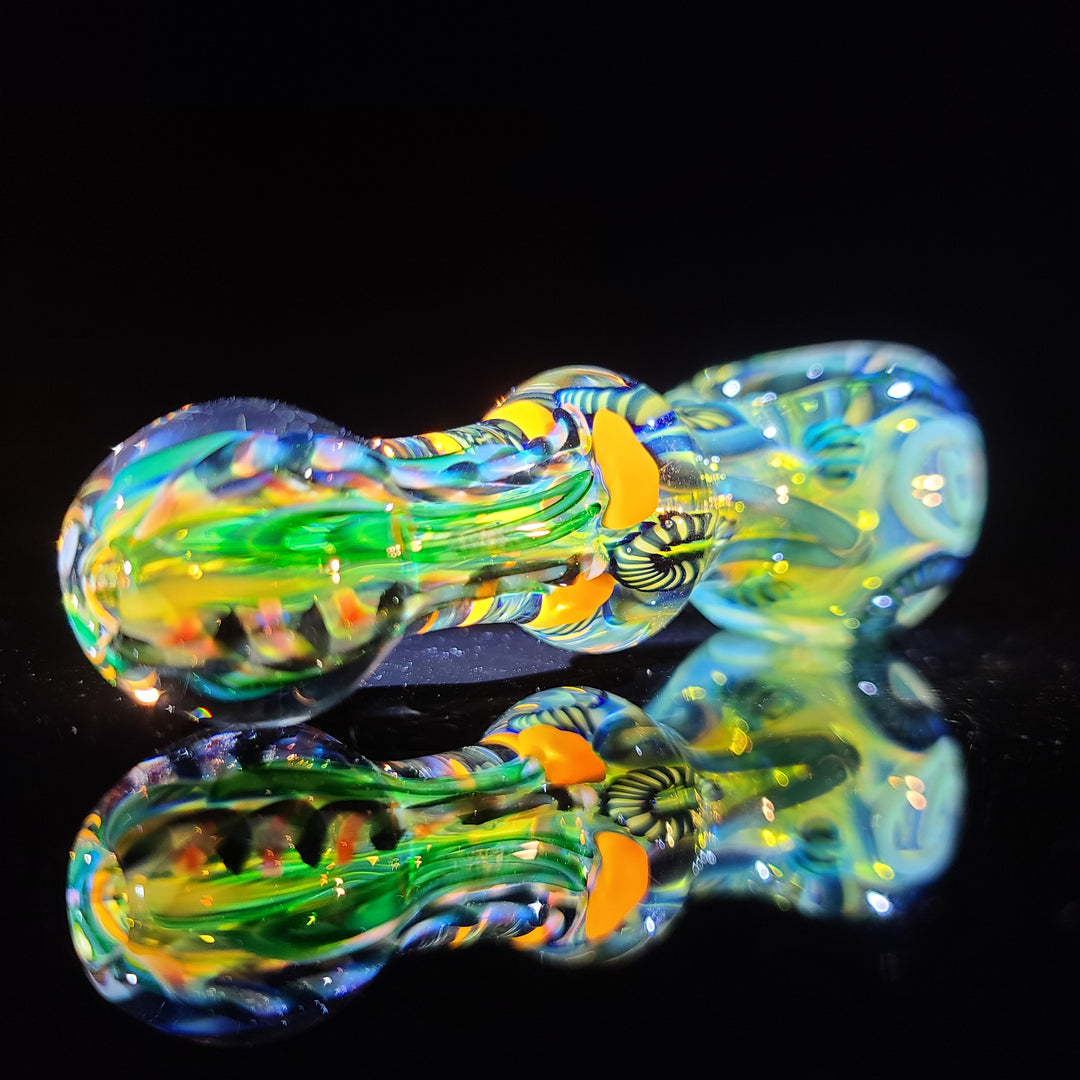 Color Inside Out Maria Spoon Glass Pipe Tiny Mike   