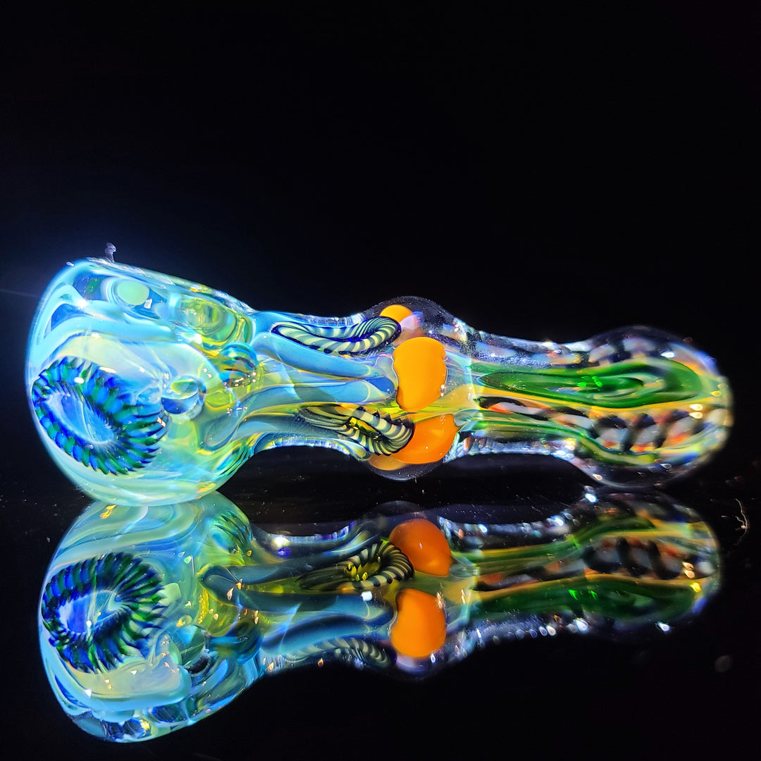 Color Inside Out Maria Spoon Glass Pipe Tiny Mike   