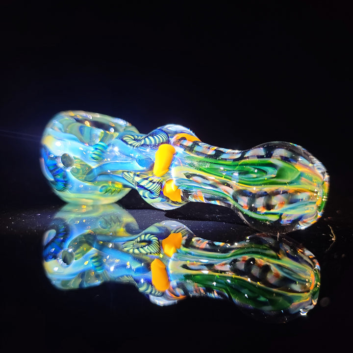 Color Inside Out Maria Spoon Glass Pipe Tiny Mike   