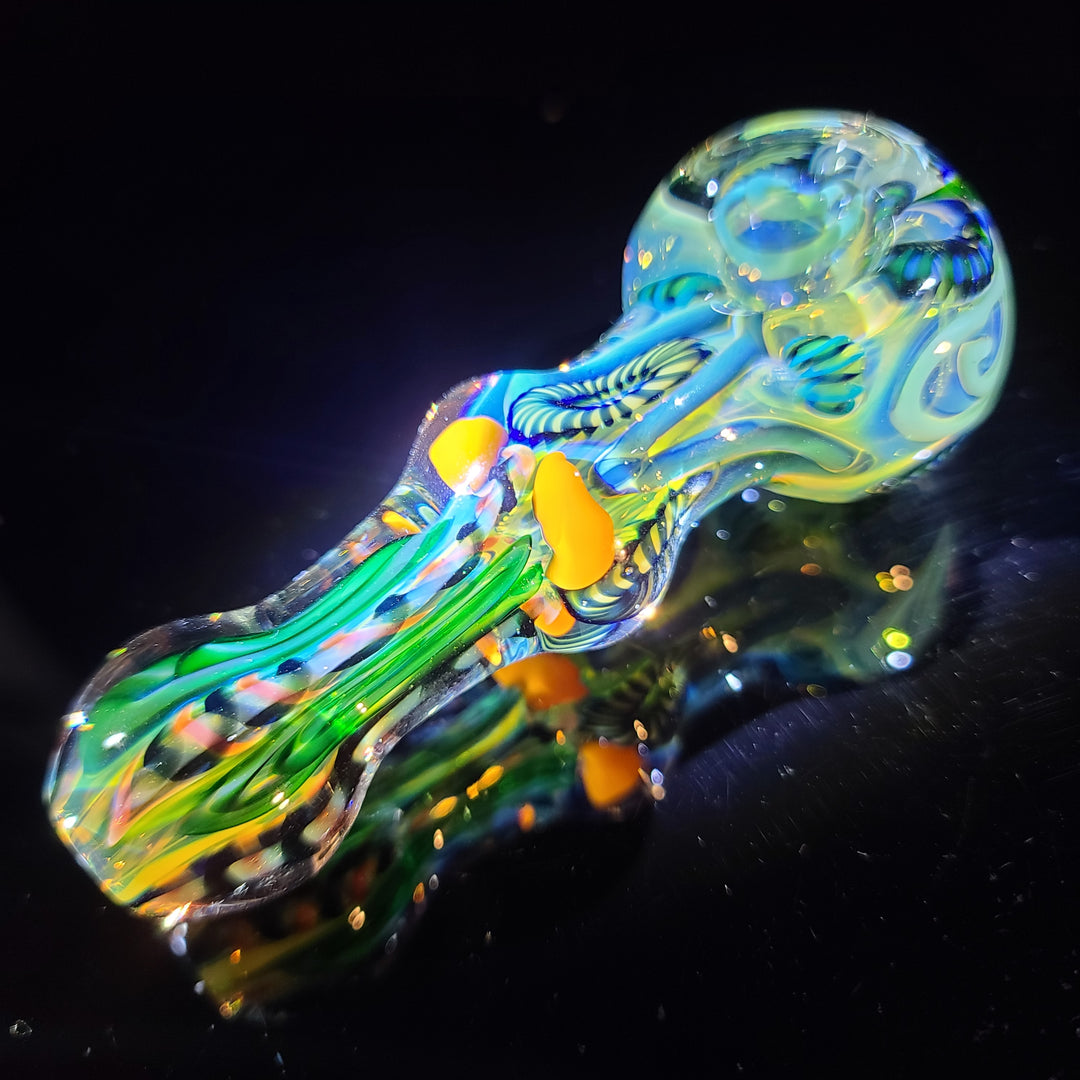 Color Inside Out Maria Spoon Glass Pipe Tiny Mike   