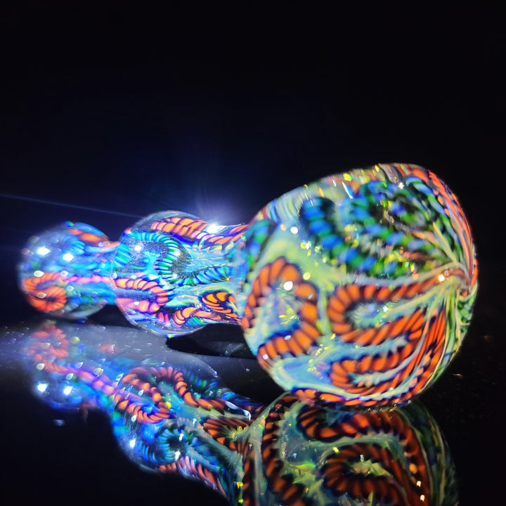 Color Inside Out Maria Spoon Glass Pipe Tiny Mike   