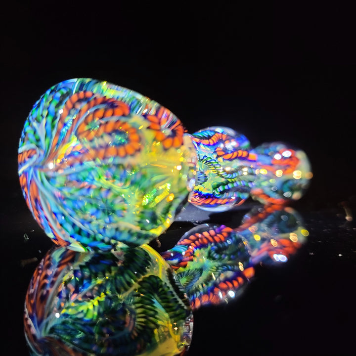 Color Inside Out Maria Spoon Glass Pipe Tiny Mike   