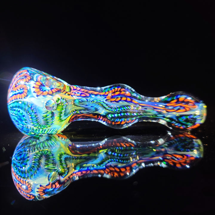 Color Inside Out Maria Spoon Glass Pipe Tiny Mike   