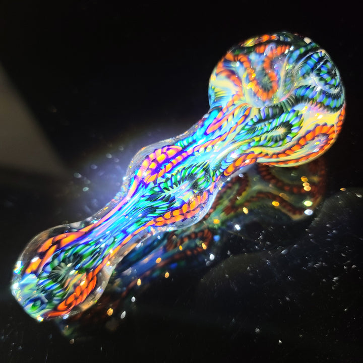 Color Inside Out Maria Spoon Glass Pipe Tiny Mike   