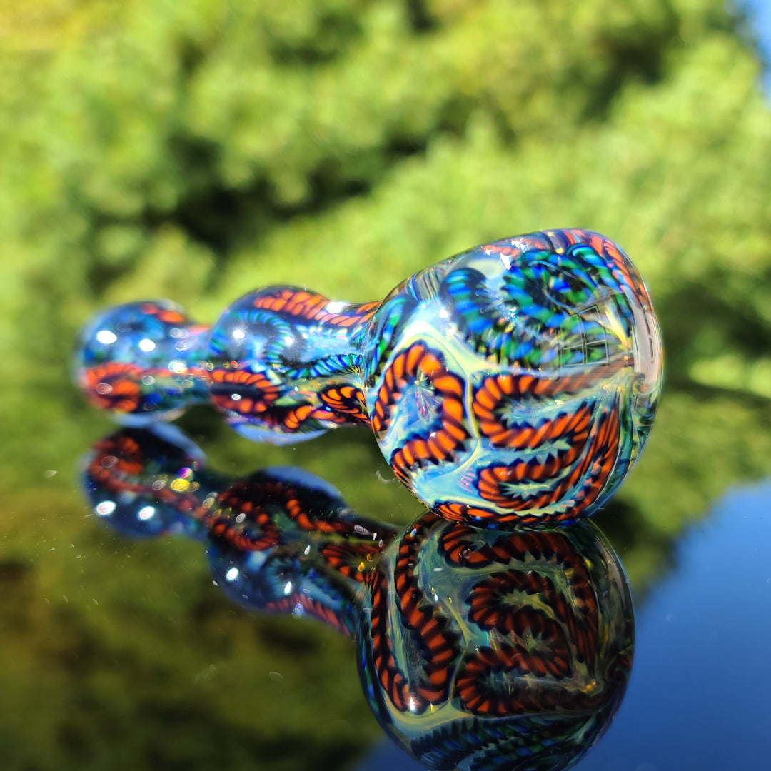 Color Inside Out Maria Spoon Glass Pipe Tiny Mike   