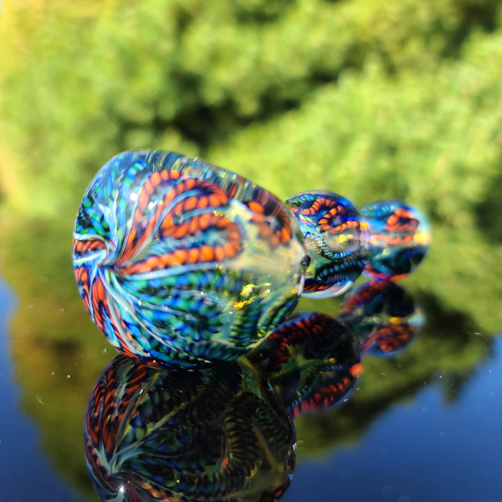 Color Inside Out Maria Spoon Glass Pipe Tiny Mike   